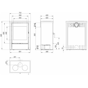 Defro Home Della 9.8 kW
