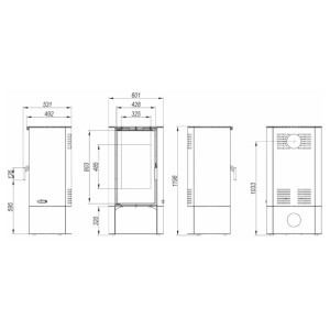 Defro Home Dea Log 9 kW