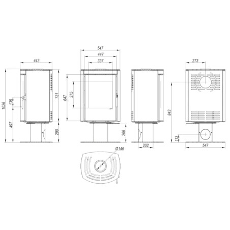 Defro Home Ceres Top 6 kW