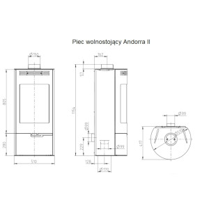 Thorma Andorra II - Czarny