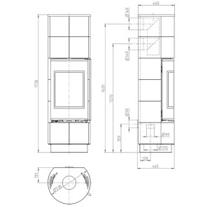 Thorma Delia extra – kafel biały