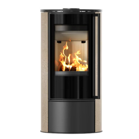Piec wolnostojący KRATKI ERIK Ø 150 5,5 kW GOLD SATIN