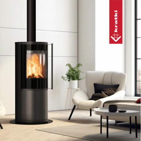 Piec stalowy KRATKI SVEN Ø 150 7 kW