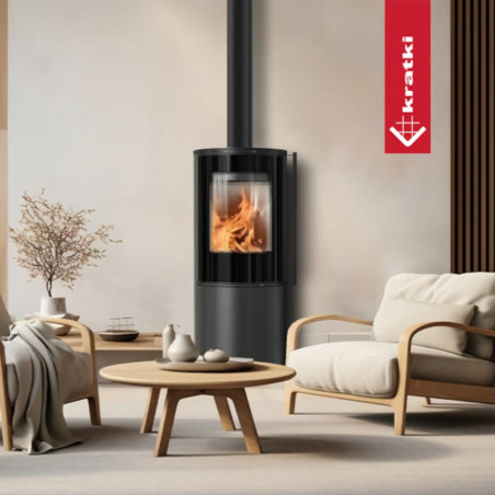 Piec stalowy KRATKI SVEN Ø 150 7 kW