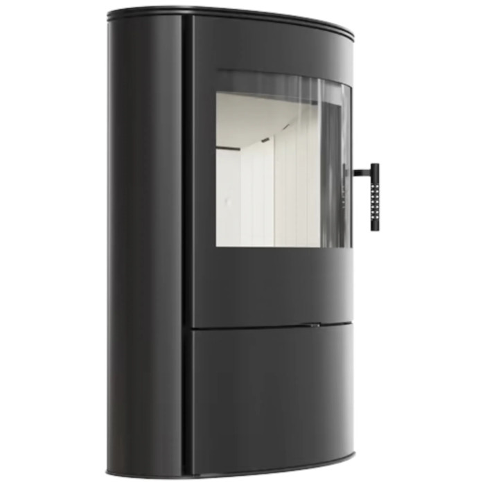 Piec wolnostojący KRATKI AB/S/2/ROLLO Ø 150 10 kW