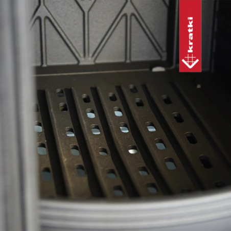 Piec żeliwny koza KRATKI K10 Ø 150 10 kW