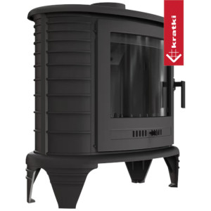 Piec żeliwny koza KRATKI K8 Ø 130 9 kW