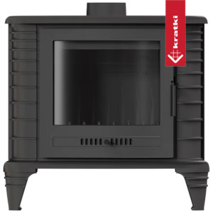 Piec żeliwny koza KRATKI K8 Ø 130 9 kW