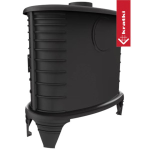 Piec żeliwny koza KRATKI K8 Ø 130 9 kW