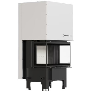 Kominek KRATKI REGNOR 680/280 6 kW Ø 160 3-szybowy