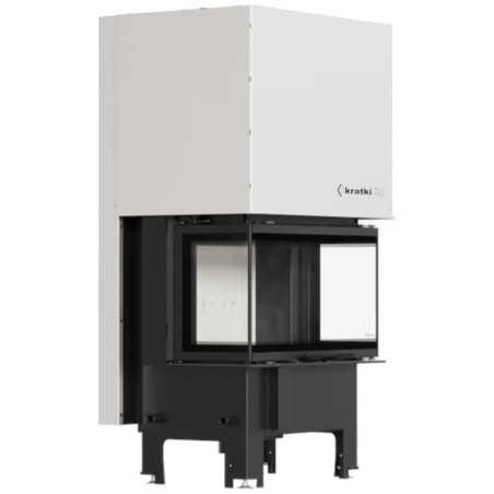 Kominek KRATKI REGNOR 680/280 6 kW Ø 160 3-szybowy