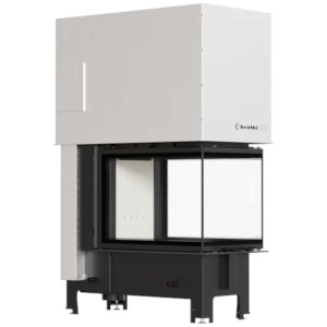 Kominek KRATKI REGNOR 500/700 8 kW Ø 200 3-szybowy