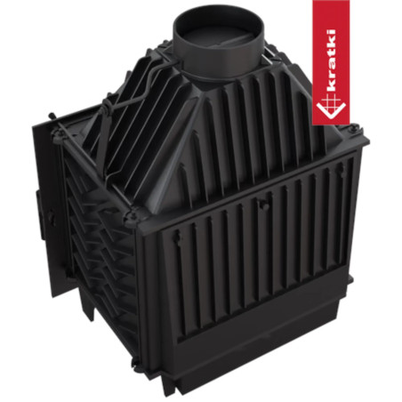 Kominek powietrzny żeliwny KRATKI ZOSIA 12 kW Ø 200