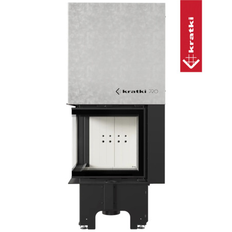 Kominek powietrzny stalowy KRATKI VNL 480/480 8 kW Gilotyna