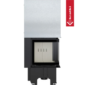Kominek powietrzny stalowy VNP 480/480 8 kW Ø 200 Gilotyna