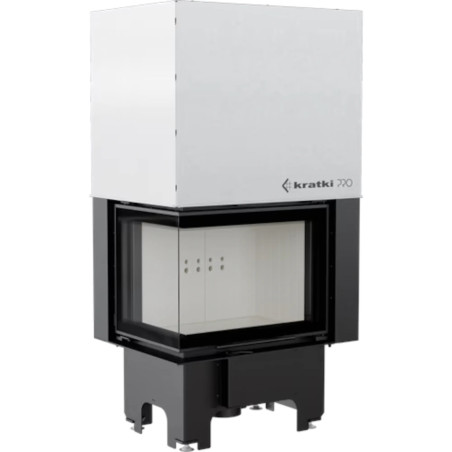 Kominek powietrzny stalowy KRATKI VNL 610/430 9 kW Ø 200 Gilotyna