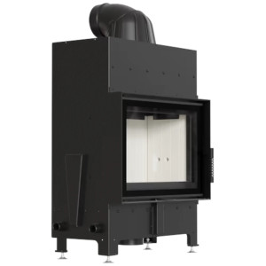 Kominek powietrzny stalowy KRATKI FLOKI S 8 kW Ø 160