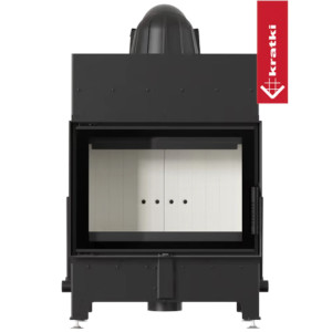Kominek powietrzny stalowy KRATKI FLOKI S 8 kW Ø 160