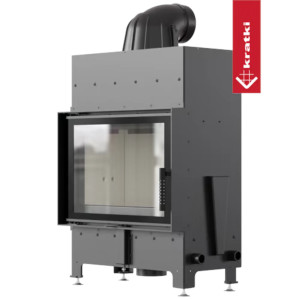 Kominek powietrzny stalowy KRATKI FLOKI S 8 kW Ø 160