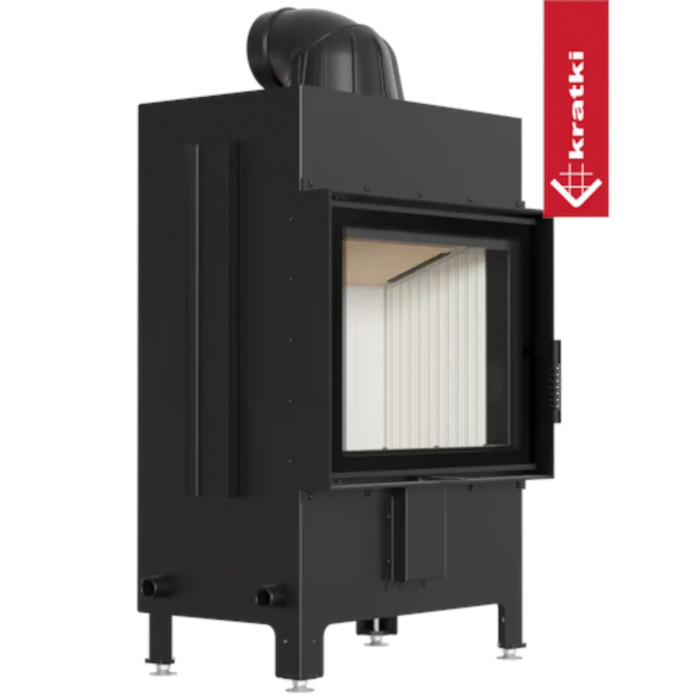 Kominek powietrzny stalowy KRATKI LUCY 12 kW Ø 200