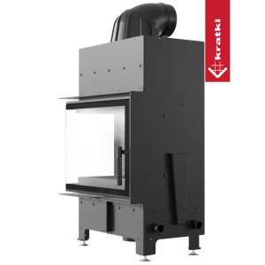Kominek KRATKI FLOKI S lewy 8 kW Ø 160