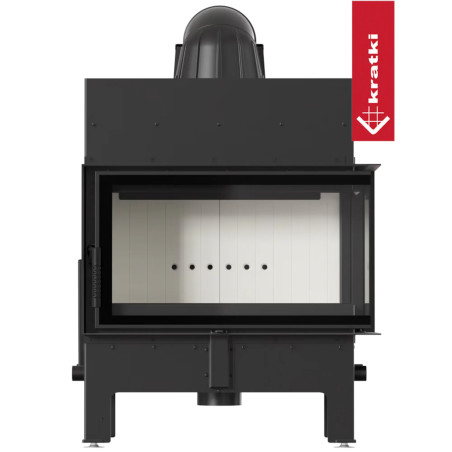 Kominek KRATKI FLOKI M prawy 10 kW Ø 200