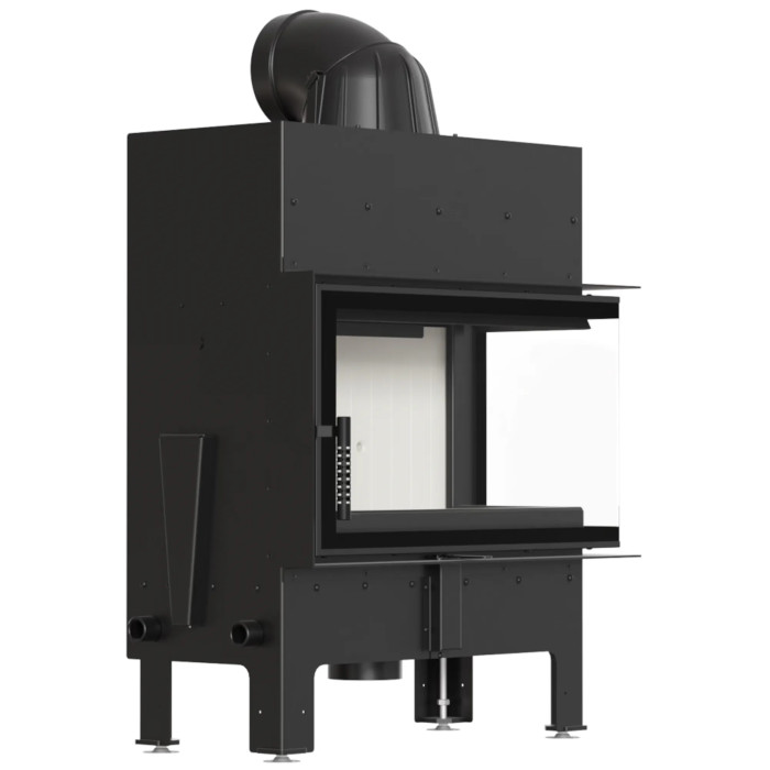 Kominek KRATKI FLOKI M prawy 10 kW Ø 200