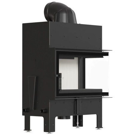 Kominek KRATKI FLOKI M prawy 10 kW Ø 200