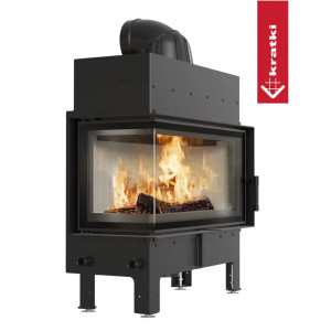 Kominek KRATKI FLOKI L lewy 12 kW Ø 200