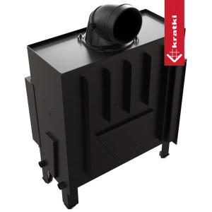 Kominek KRATKI FLOKI L lewy 12 kW Ø 200