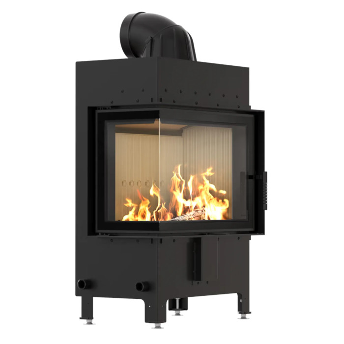 Kominek KRATKI LUCY lewy 12 kW Ø 200