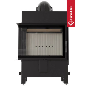 Kominek KRATKI LUCY lewy 12 kW Ø 200