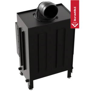 Kominek KRATKI LUCY lewy 12 kW Ø 200