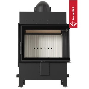 Kominek KRATKI LUCY prawy 12 kW Ø 200
