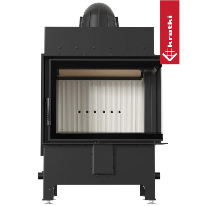Kominek KRATKI LUCY prawy 12 kW Ø 200