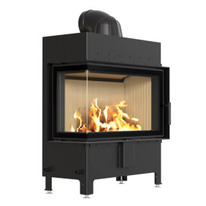 Kominek KRATKI LUCY lewy 14 kW Ø 200