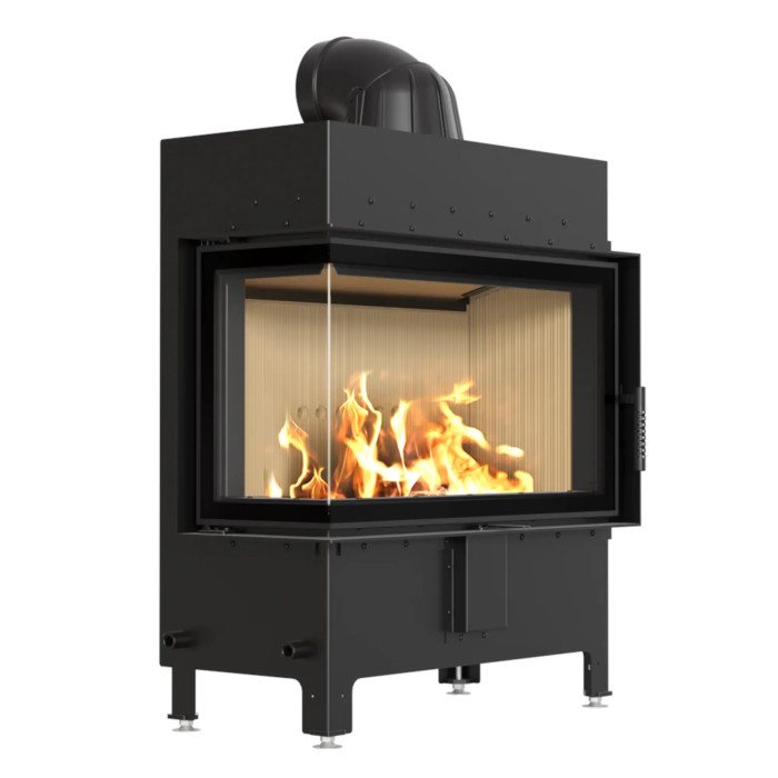 Kominek KRATKI LUCY lewy 14 kW Ø 200