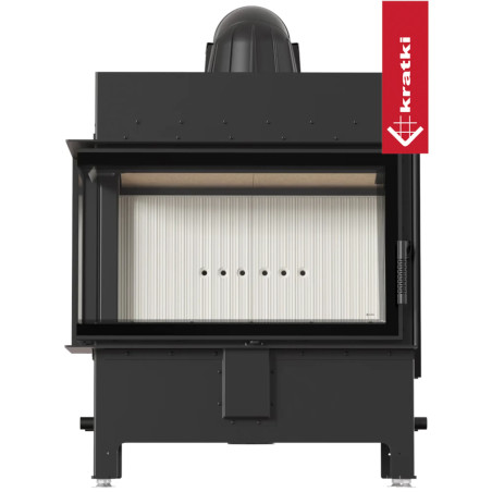 Kominek KRATKI LUCY lewy 14 kW Ø 200