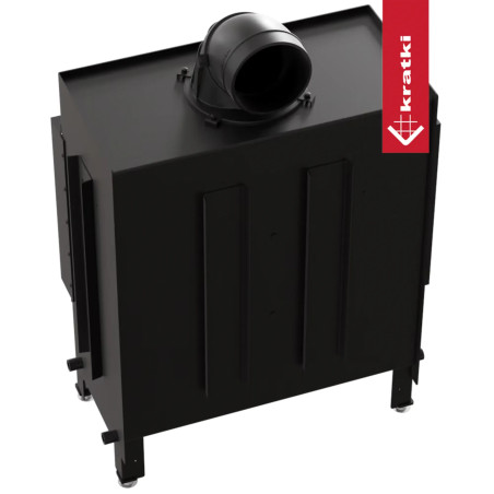 Kominek KRATKI LUCY lewy 14 kW Ø 200