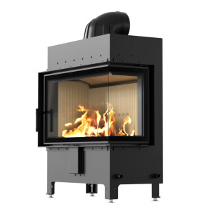 Kominek KRATKI LUCY prawy 14 kW Ø 200