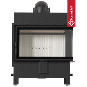 Kominek KRATKI LUCY prawy 14 kW Ø 200