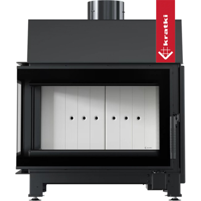 Kominek KRATKI SIMPLE lewy 6 kW Ø 150