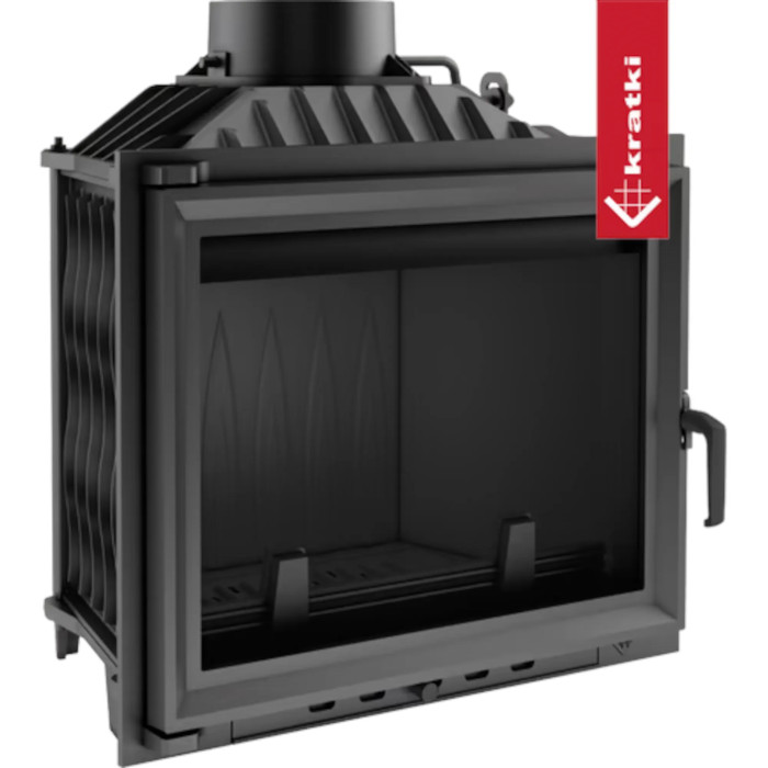 Kominek żeliwny KRATKI ANTEK 10 kW Ø 180