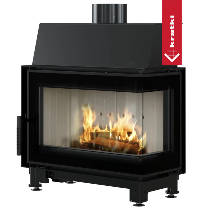 Kominek KRATKI SIMPLE prawy 6 kW 150