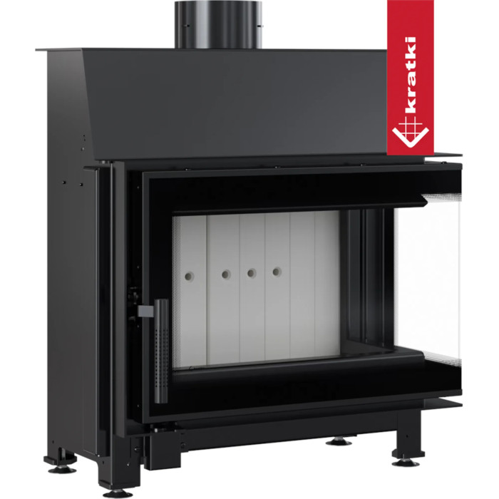 Kominek KRATKI SIMPLE prawy 6 kW 150