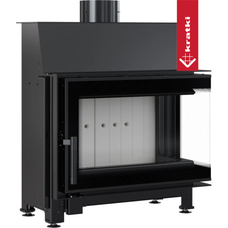 Kominek KRATKI SIMPLE prawy 6 kW 150
