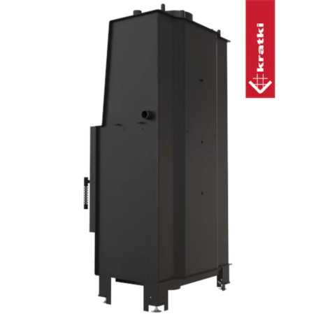 Kominek z płaszczem wodnym KRATKI LUCY 12 kW Ø 200
