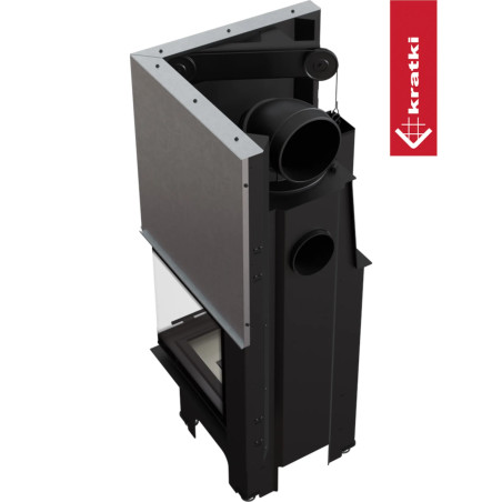 Kominek VNP 480/480 8 kW Ø 200 Gilotyna