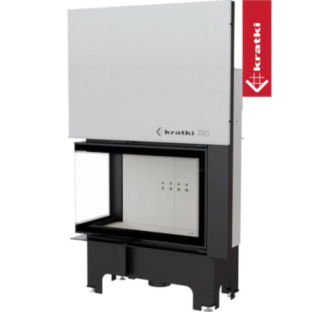 Kominek KRATKI VNL 810/410 14 kW Ø 200 Gilotyna