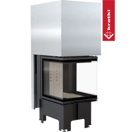 Kominek KRATKI NBC 500/500 8 kW Ø 200 Gilotyna